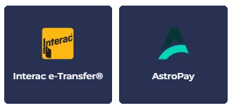 Interac and Astropay at Rainbet Casino