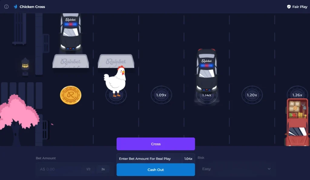 Rainbet Chicken Cross